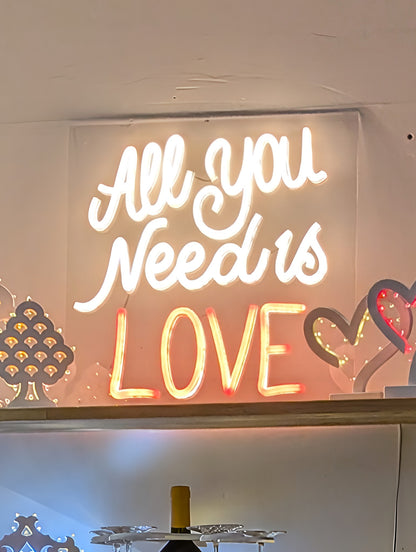 All you need is love - Neon Led